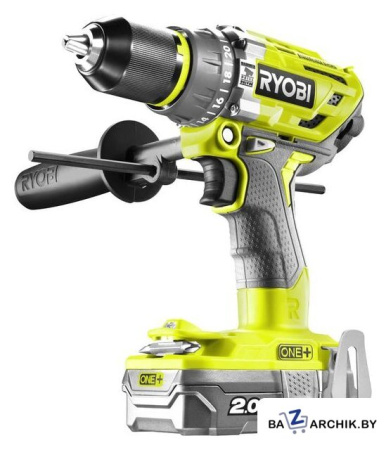 Ударная дрель-шуруповерт Ryobi R18PD7-220B 5133004295 (с 2-мя АКБ, кейс)